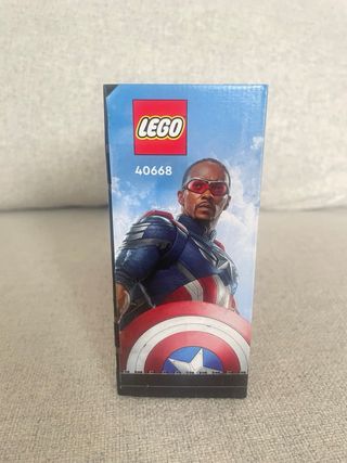 Lego 40668 Capitán América y Hulk Rojo