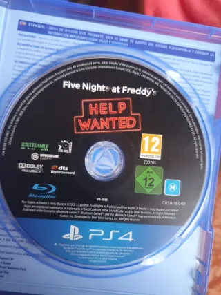 Juego PS4 Five Nights at Freddy's VR