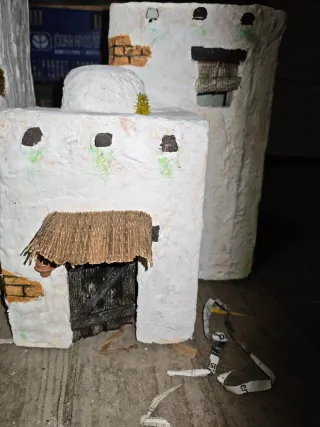 Casas para belén artesanales