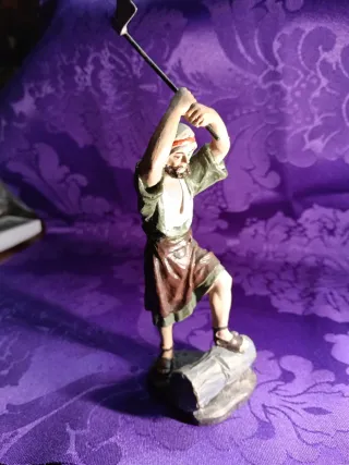 Figura Leñador Belén