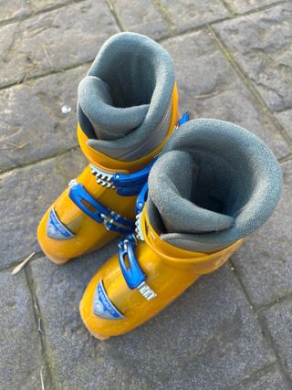 Botas de esquí Head niño amarillas