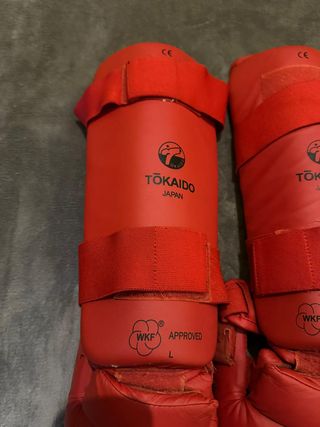Protecciones Karate TOKAIDO WKF Talla L