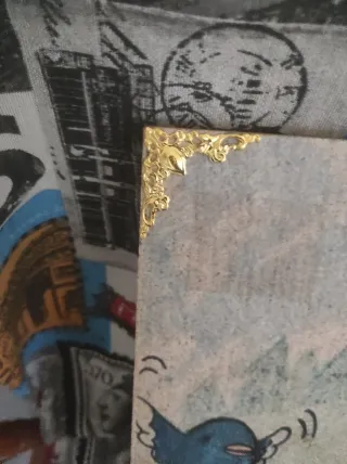 Cuadro madera artesanal Heidi 30x40cm