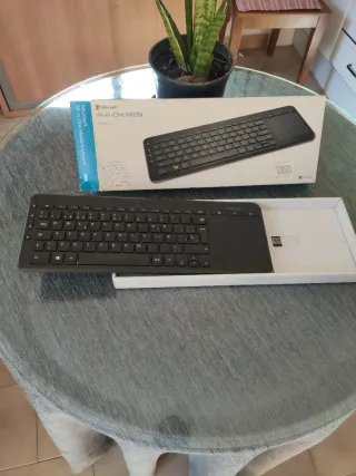 Teclado Microsoft All-in-One Media Negro
