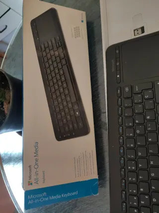 Teclado Microsoft All-in-One Media Negro