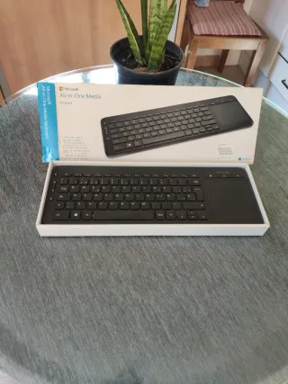 Teclado Microsoft All-in-One Media Negro