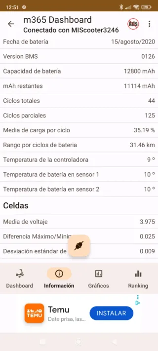 Patinete Eléctrico Xiaomi Pro 2