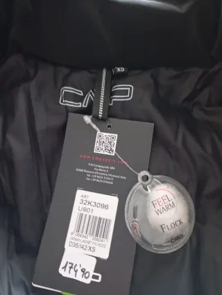 Anorak Campagnolo Mujer Negro