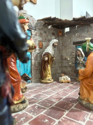 OFERTA Pesebre Navideño realizado artesanalmente