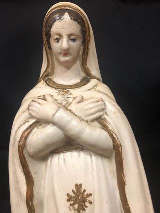 Virgen Castellana Cerámica 34cm OFERTA