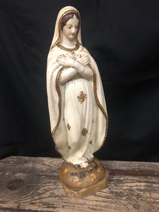 Virgen Castellana Cerámica 34cm OFERTA