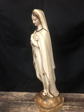Virgen Castellana Cerámica 34cm OFERTA