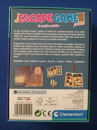 Escape Game Pocket: El castillo maldito