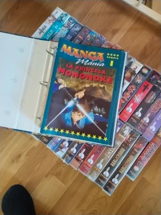 Lote Películas VHS Anime Japonés Español