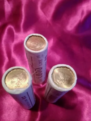 Rotoli Lire 1.000 da 20 Lire