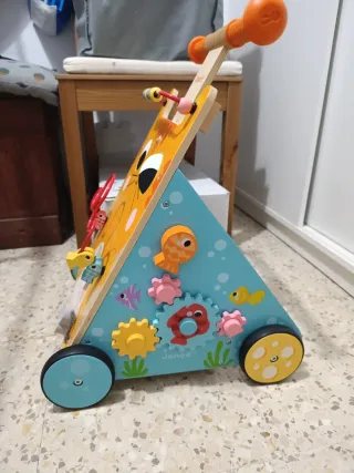 Caminador Janod gato madera