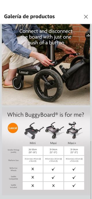 Lascal BuggyBoard mini Plataforma