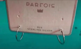 Aros Parfois Plata 925