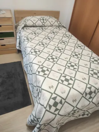 Dos colchas para cama de 90cm reversibles