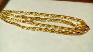 Gargantilla GF. 18K de ”Eslabón D'Or” 3MM X 50CM