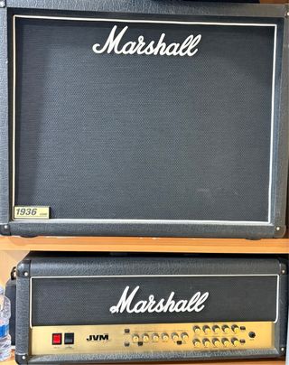 Pantalla Marshall 1963 Lead + Cabezal Válvulas