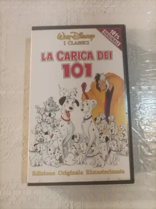 VHS Walt Disney La Carica dei 101