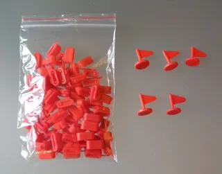 Risiko ! ricambi completi rosso gioco vintage EG