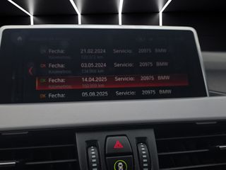 BMW X1 Hibrido Enchuf. Pegatina 0 emisiones. 220cv