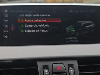 BMW X1 Hibrido Enchuf. Pegatina 0 emisiones. 220cv