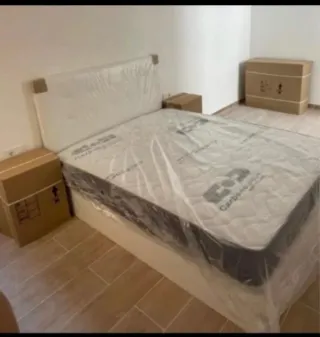 Pack matrimonio, cabezal + colchón +canapé