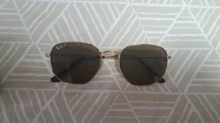 Gafas Ray-Ban Hexagonal Doradas