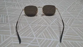 Gafas Ray-Ban Hexagonal Doradas