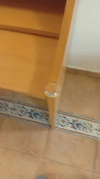 Escritorio pupitre de madera