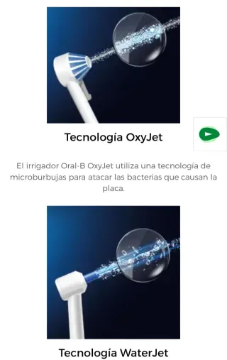 Oral Health Center - Irrigador + cepillo de diente