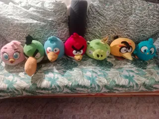 Peluches Angry Birds lote