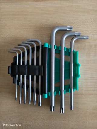 Juego Llaves Torx Cr-V x9 Trade Force