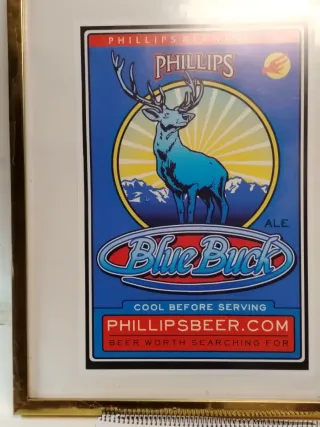 Cuadro Phillips Blue Buck Decoración