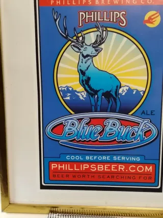 Cuadro Phillips Blue Buck Decoración