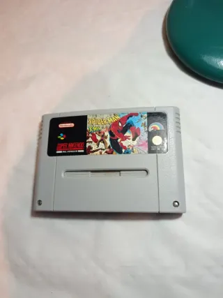 Super Nintendo Spiderman X-Men Juego