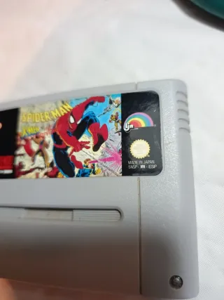 Super Nintendo Spiderman X-Men Juego