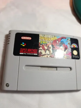 Super Nintendo Spiderman X-Men Juego