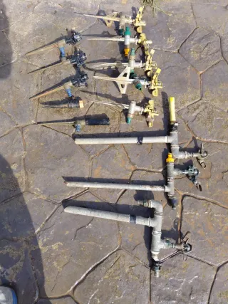 Aspersores de riego para jardín