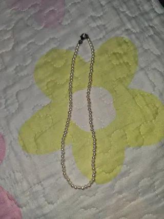 Collar fallera niña perlas