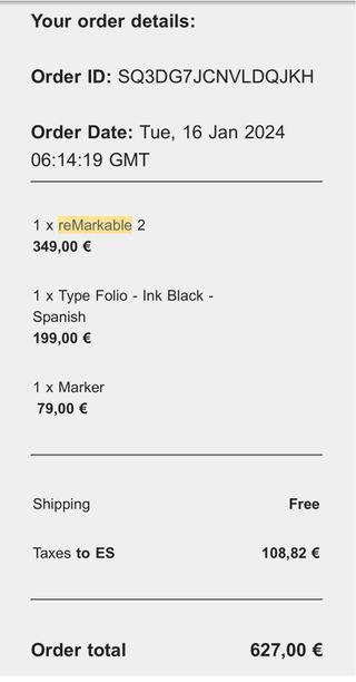 Tablet Remarkable 2 in ottime condizioni