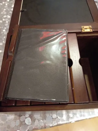 Marco de fotos madera 5 huecos