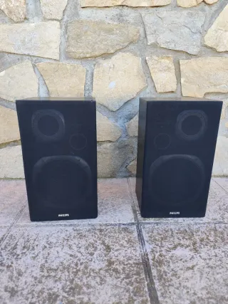 Altavoces Philips Negros