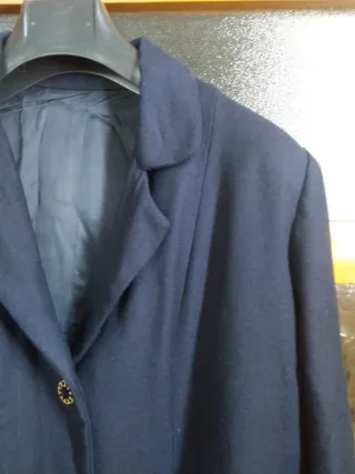 Giacca in cashmere blu