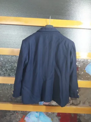 Giacca in cashmere blu