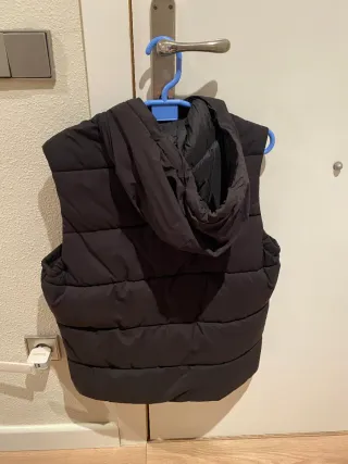 Chaleco acolchado Zara negro