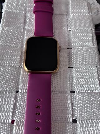 Reloj Inteligente Hello Dorado y Rosa